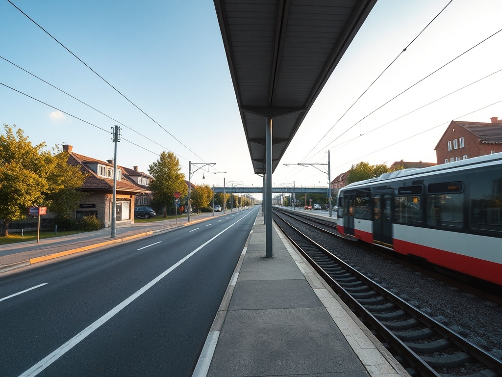 Mapa pokazująca planowaną obwodnicę miasta Kalisz i jej potencjalny przebieg dla usprawnienia ruchu.