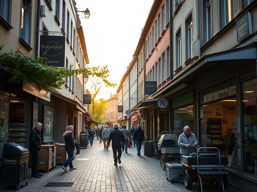 Plakat informacyjny o Funduszach Europejskich wspierających rozwój wielkopolskich wsi z logo LGD Kalisz