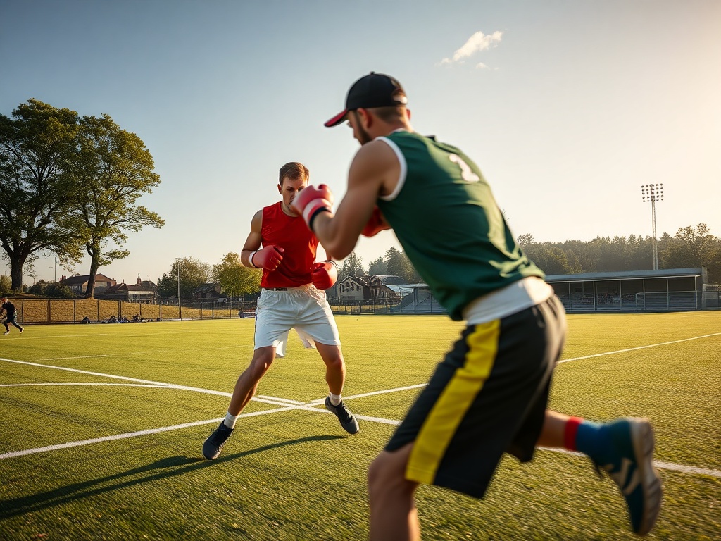 Młodzi zawodnicy podczas konsultacji Kadry Polski Muaythai w Kaliszu, przygotowujący się do rywalizacji sportowej.